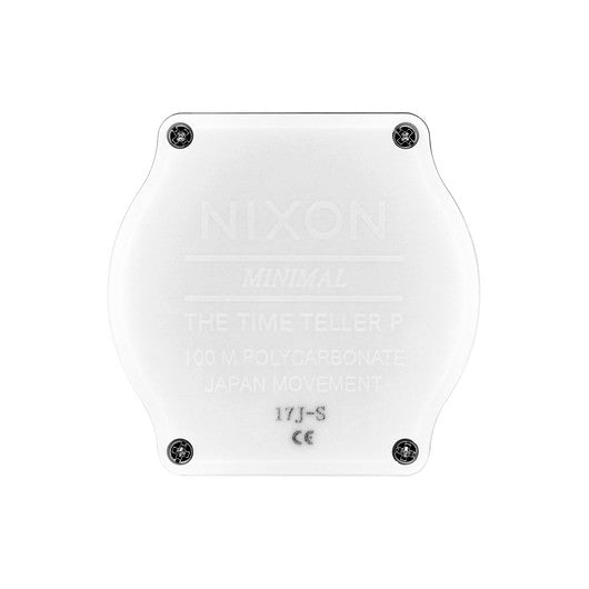 【5年間物損保証】ニクソン 腕時計 メンズ ホワイト Time Teller P Corp NIXON NA12483009-00 【国内正規品】
