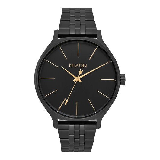 【5年間物損保証】ニクソン 腕時計 レディース ブラック Clique NIXON NA1249001-00 【国内正規品】