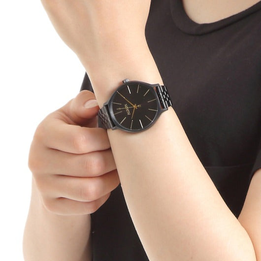 【5年間物損保証】ニクソン 腕時計 レディース ブラック Clique NIXON NA1249001-00 【国内正規品】