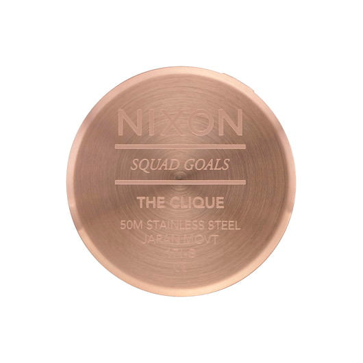 【5年間物損保証】ニクソン 腕時計 レディース ローズゴールド Clique NIXON NA1249897-00 【国内正規品】