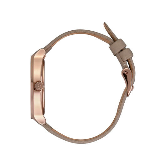 【5年間物損保証】ニクソン 腕時計 レディース グレー Clique Leather NIXON NA12502239-00 【国内正規品】