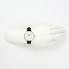 画像をギャラリービューアに読み込む, 【5年間物損保証】ニクソン 腕時計 レディース ブラック Clique Leather NIXON NA12503157-00 【国内正規品】