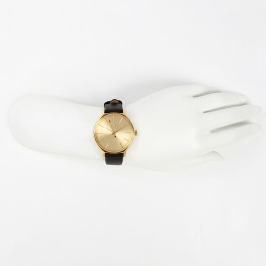 【5年間物損保証】ニクソン 腕時計 レディース ブラック Clique Leather NIXON NA1250510-00 【国内正規品】