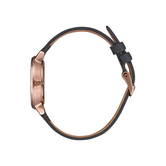 【5年間物損保証】ニクソン 腕時計 レディース グレー Medium Kensington Leather NIXON NA12612239-00 【国内正規品】