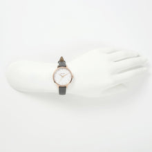 画像をギャラリービューアに読み込む, 【5年間物損保証】ニクソン 腕時計 レディース グレー Medium Kensington Leather NIXON NA12612239-00 【国内正規品】