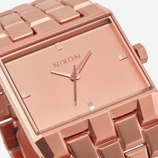 【5年間物損保証】ニクソン 腕時計 メンズ ローズゴールド Ticket II NIXON NA1262897-00 【国内正規品】