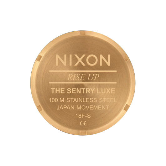 【5年間物損保証】ニクソン 腕時計 メンズ ブラウン Sentry Luxe NIXON NA12633167-00 【国内正規品】