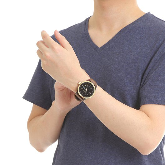 【5年間物損保証】ニクソン 腕時計 メンズ ブラウン Sentry Luxe NIXON NA12633167-00 【国内正規品】