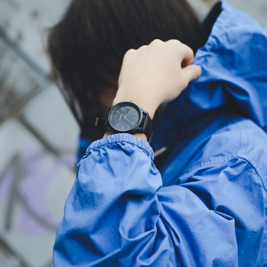 【5年間物損保証】ニクソン 腕時計 メンズ ブラック Sentry Luxe NIXON NA12633168-00 【国内正規品】