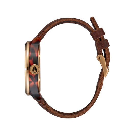 【5年間物損保証】ニクソン 腕時計 メンズ ブラウン Sentry Luxe NIXON NA12633169-00 【国内正規品】