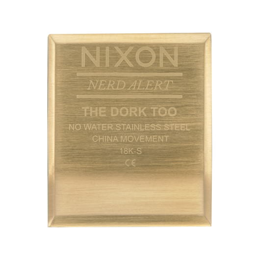 【5年間物損保証】ニクソン 腕時計 メンズ ゴールド Dork Too NIXON NA1266502-00 【国内正規品】