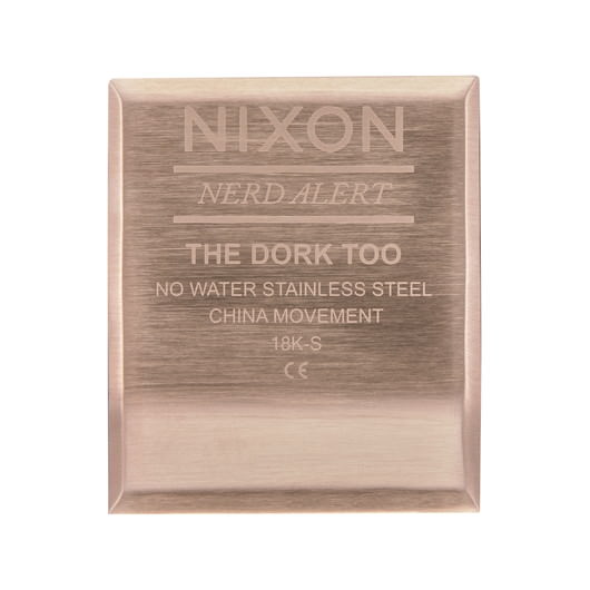 【5年間物損保証】ニクソン 腕時計 メンズ ローズゴールド Dork Too NIXON NA1266897-00 【国内正規品】