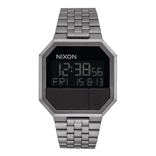 【5年間物損保証】ニクソン 腕時計 メンズ ガンメタル Re-Run NIXON NA158632-00 【国内正規品】