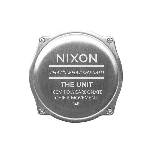【5年間物損保証】ニクソン 腕時計 メンズ ブラック Unit NIXON NA197000-00 【国内正規品】
