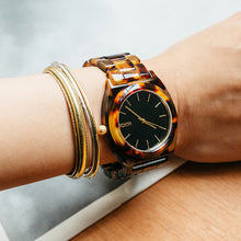 画像をギャラリービューアに読み込む, 【5年間物損保証】ニクソン 腕時計 レディース べっ甲 Time Teller Acetate NIXON NA3272513-00 【国内正規品】