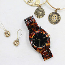 画像をギャラリービューアに読み込む, 【5年間物損保証】ニクソン 腕時計 レディース べっ甲 Time Teller Acetate NIXON NA3272513-00 【国内正規品】