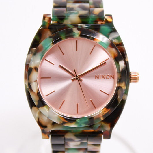 【5年間物損保証】ニクソン 腕時計 レディース マルチカラー Time Teller Acetate NIXON NA3272943-00 【国内正規品】
