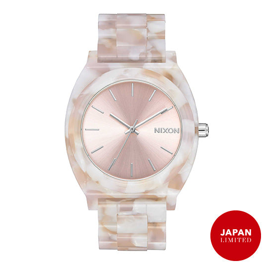 【5年間物損保証】ニクソン 腕時計 レディース ホワイト Time Teller Acetate NIXON NA3272944-00 【国内正規品】