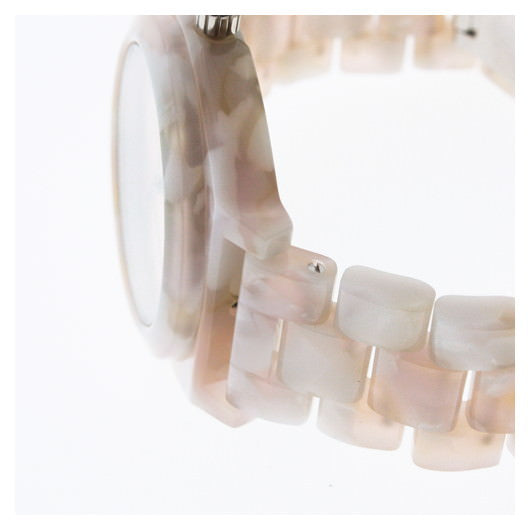 【5年間物損保証】ニクソン 腕時計 レディース ホワイト Time Teller Acetate NIXON NA3272944-00 【国内正規品】