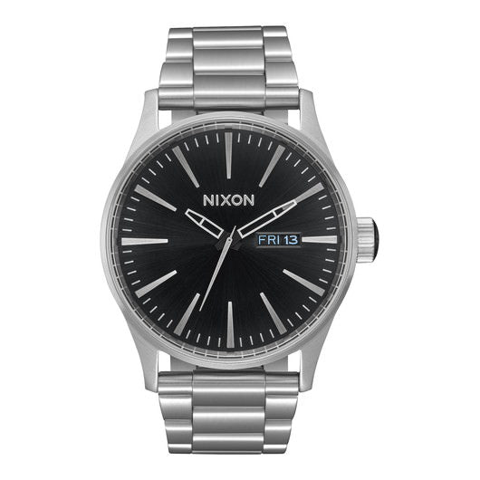 【5年間物損保証】ニクソン 腕時計 メンズ シルバー Sentry SS NIXON NA3562348-00 【国内正規品】