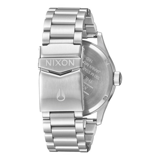【5年間物損保証】ニクソン 腕時計 メンズ シルバー Sentry SS NIXON NA3562348-00 【国内正規品】