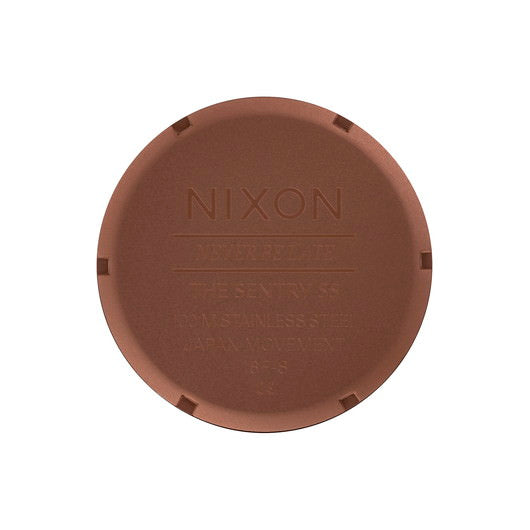 【5年間物損保証】ニクソン 腕時計 メンズ マットコッパー Sentry SS NIXON NA3563165-00 【国内正規品】