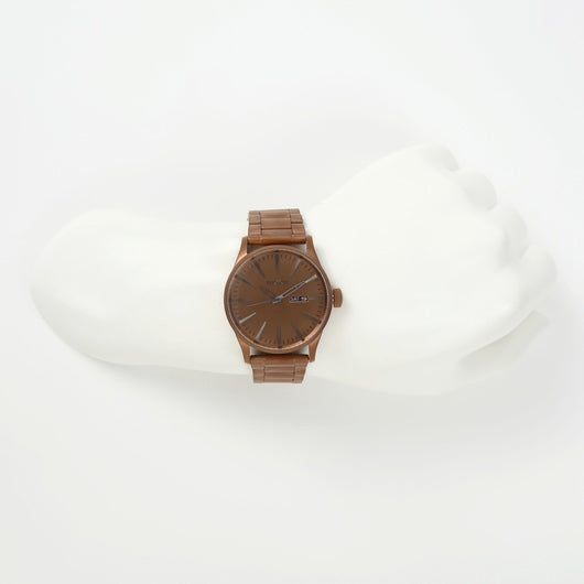 【5年間物損保証】ニクソン 腕時計 メンズ マットコッパー Sentry SS NIXON NA3563165-00 【国内正規品】