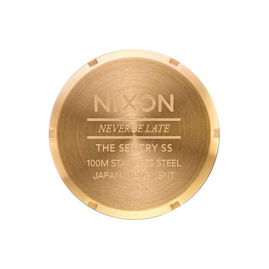【5年間物損保証】ニクソン 腕時計 メンズ ゴールド Sentry SS NIXON NA356502-00 【国内正規品】