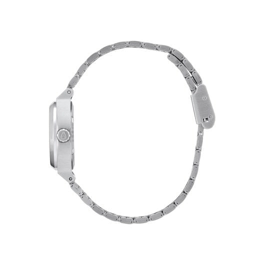 【5年間物損保証】ニクソン 腕時計 レディース シルバー Small Time Teller NIXON NA399000-00 【国内正規品】