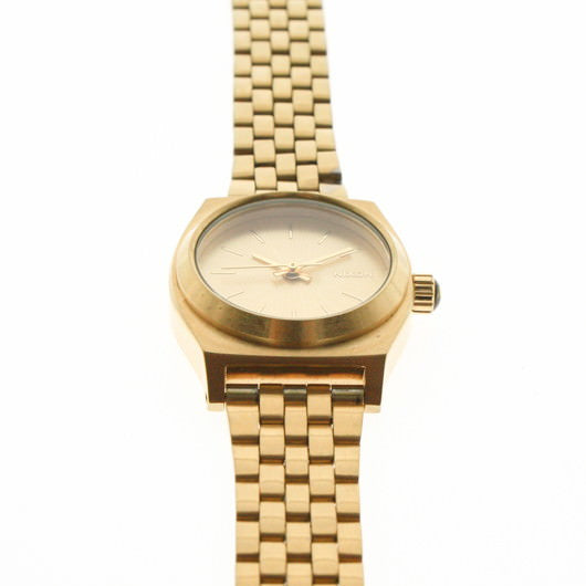 【5年間物損保証】ニクソン 腕時計 レディース ゴールド Small Time Teller NIXON NA399502-00 【国内正規品】
