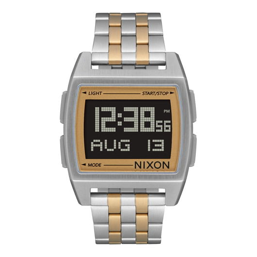 【5年間物損保証】ニクソン 腕時計 メンズ シルバー/ゴールド Base NIXON NA11071431-00 【国内正規品】
