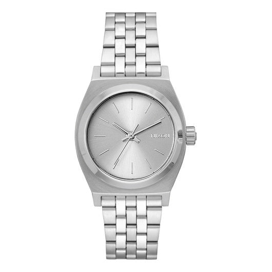 【5年間物損保証】ニクソン 腕時計 レディース シルバー Medium Time Teller NIXON NA11301920-00 【国内正規品】
