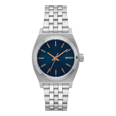 【5年間物損保証】ニクソン 腕時計 レディース シルバー Medium Time Teller NIXON NA11302195-00 【国内正規品】