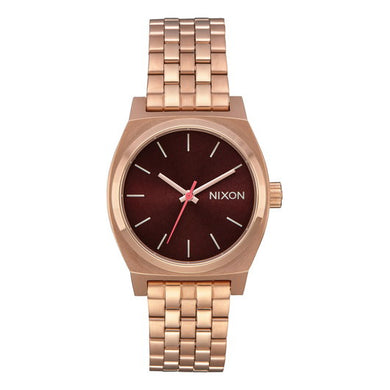 【5年間物損保証】ニクソン 腕時計 レディース ローズゴールド Medium Time Teller NIXON NA11302617-00 【国内正規品】