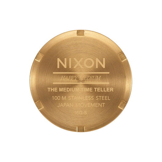 【5年間物損保証】ニクソン 腕時計 レディース ゴールド Medium Time Teller NIXON NA11302803-00 【国内正規品】