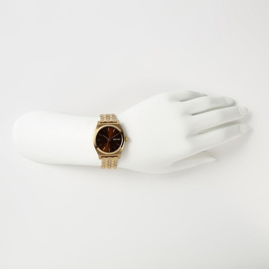 【5年間物損保証】ニクソン 腕時計 レディース ゴールド Medium Time Teller NIXON NA11302803-00 【国内正規品】