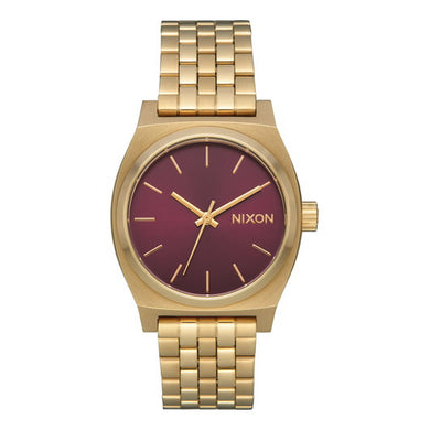 【5年間物損保証】ニクソン 腕時計 レディース ゴールド Medium Time Teller NIXON NA11302809-00 【国内正規品】