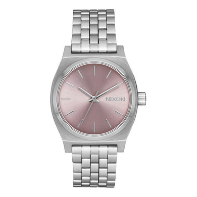 【5年間物損保証】ニクソン 腕時計 レディース シルバー Medium Time Teller NIXON NA11302878-00 【国内正規品】