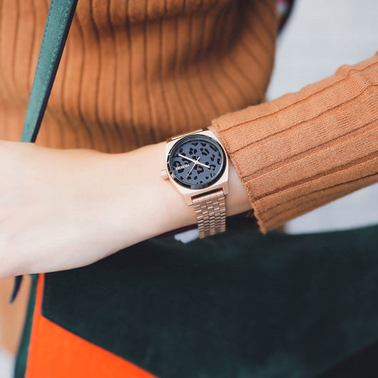 【5年間物損保証】ニクソン 腕時計 レディース ローズゴールド Medium Time Teller NIXON NA11303000-00 【国内正規品】