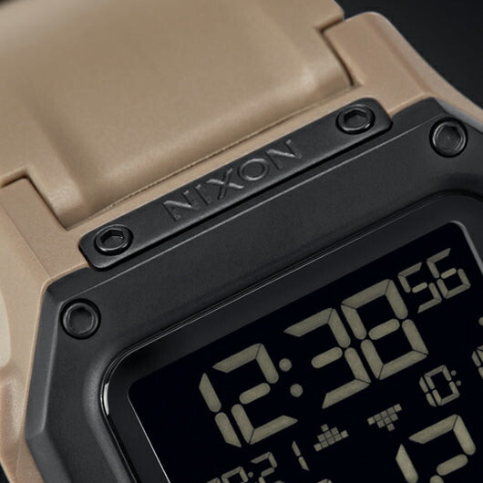【5年間物損保証】ニクソン 腕時計 メンズ ブラック Regulus NIXON NA1180001-00 【国内正規品】