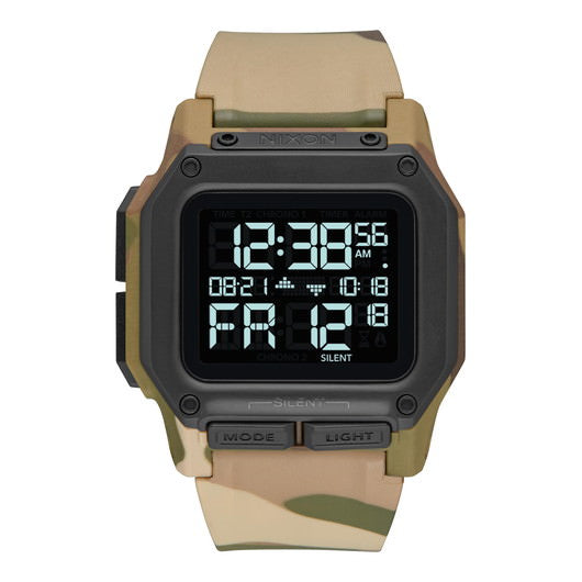 【5年間物損保証】ニクソン 腕時計 メンズ カモフラージュ Regulus NIXON NA11802865-00 【国内正規品】