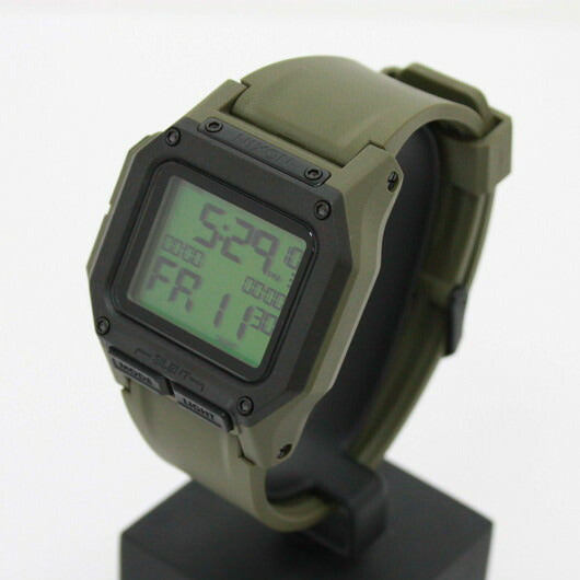 【5年間物損保証】ニクソン 腕時計 メンズ カーキ Regulus NIXON NA11803100-00 【国内正規品】