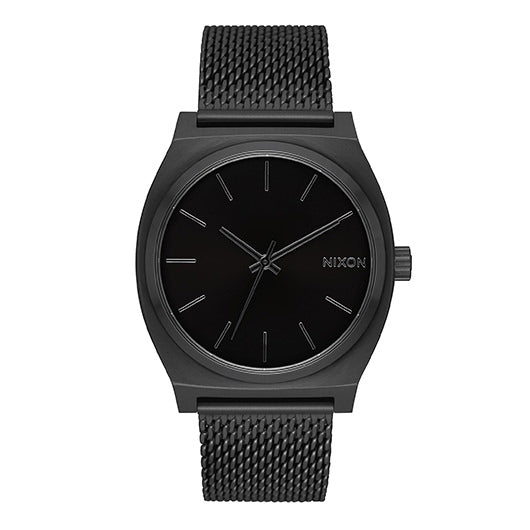 【5年間物損保証】ニクソン 腕時計 レディース ブラック Time Teller Milanese NIXON NA1187001-00 【国内正規品】