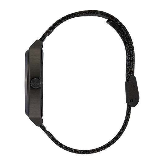 【5年間物損保証】ニクソン 腕時計 レディース ブラック Time Teller Milanese NIXON NA1187001-00 【国内正規品】