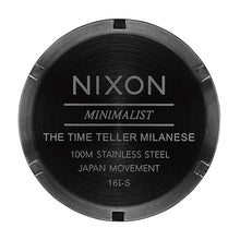 画像をギャラリービューアに読み込む, 【5年間物損保証】ニクソン 腕時計 レディース ブラック Time Teller Milanese NIXON NA1187001-00 【国内正規品】
