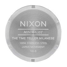 画像をギャラリービューアに読み込む, 【5年間物損保証】ニクソン 腕時計 レディース シルバー Time Teller Milanese NIXON NA11871920-00 【国内正規品】
