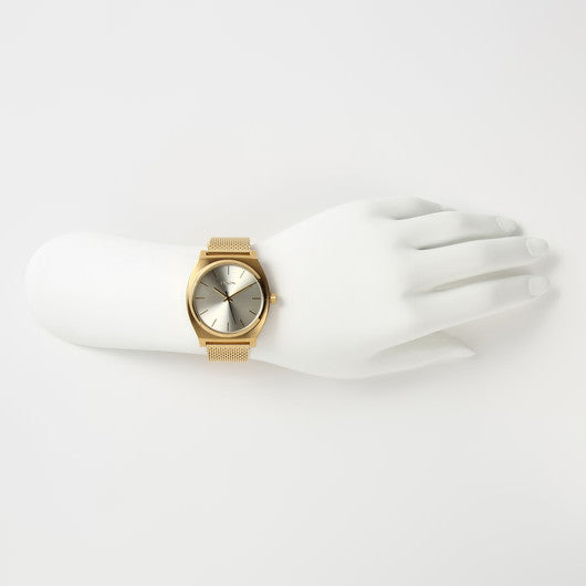 【5年間物損保証】ニクソン 腕時計 レディース ゴールド Time Teller Milanese NIXON NA11872807-00 【国内正規品】