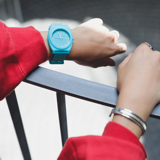 【5年間物損保証】ニクソン 腕時計 メンズ ブルー Time Teller P NIXON NA1193011-00 【国内正規品】