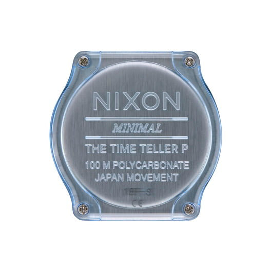 【5年間物損保証】ニクソン 腕時計 メンズ ブルー Time Teller P NIXON NA1193143-00 【国内正規品】