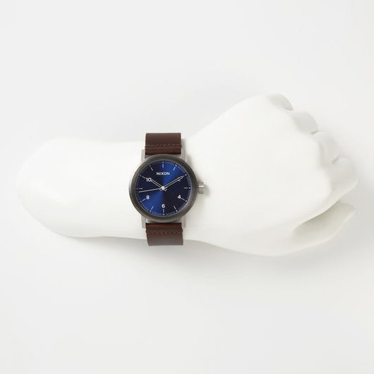 【5年間物損保証】ニクソン 腕時計 メンズ ブラウン Stark Leather NIXON NA11942301-00 【国内正規品】